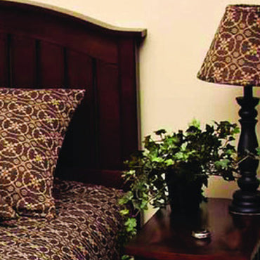 Black Tan Marshfield Jacquard Bed Cover King - Interiors by Elizabeth