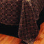 Black Tan Marshfield Jacquard Bed Cover King - Interiors by Elizabeth