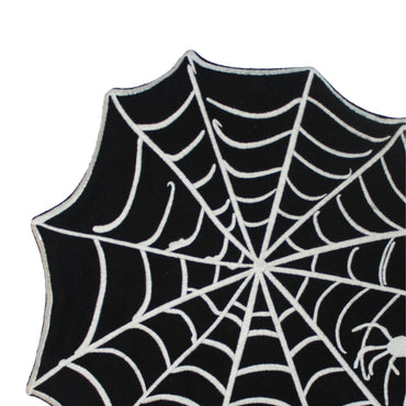 F Spiderweb Candle Mat  Set of 2 CM846011