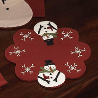 Thumbnail for Snow Guy Candle Mat - Set of Two - Interiors by Elizabeth