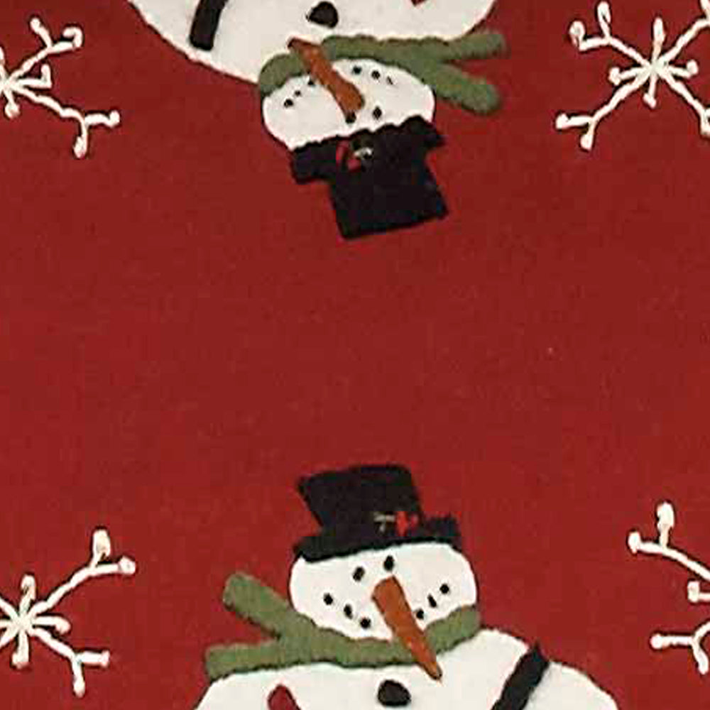 Snow Guy Candle Mat Set Of Two