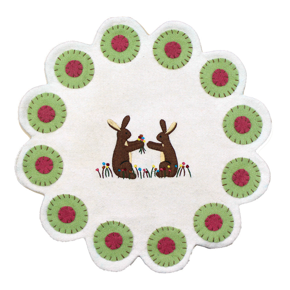 Bunny Be Mine Candle Mat - Interiors by Elizabeth