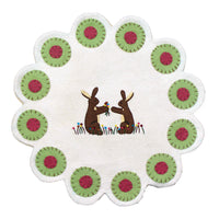 Thumbnail for Bunny Be Mine Candle Mat - Interiors by Elizabeth