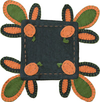 Thumbnail for Happy Fall to All Black Candle Mat  - Interiors by Elizabeth