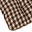 Black Nutmeg Heritage House Check Black Chair Pad - Interiors by Elizabeth