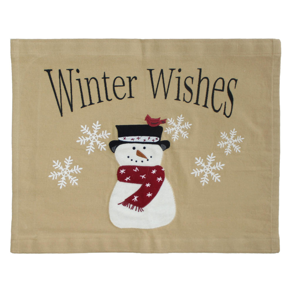 Snow Friends Cardinal Pennant - Interiors by Elizabeth