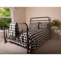 Thumbnail for Buffalo Check Queen Duvet Cover (tie closure)-  Interiors by Elizabeth
