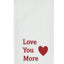 Red Love you More Towel ET000017