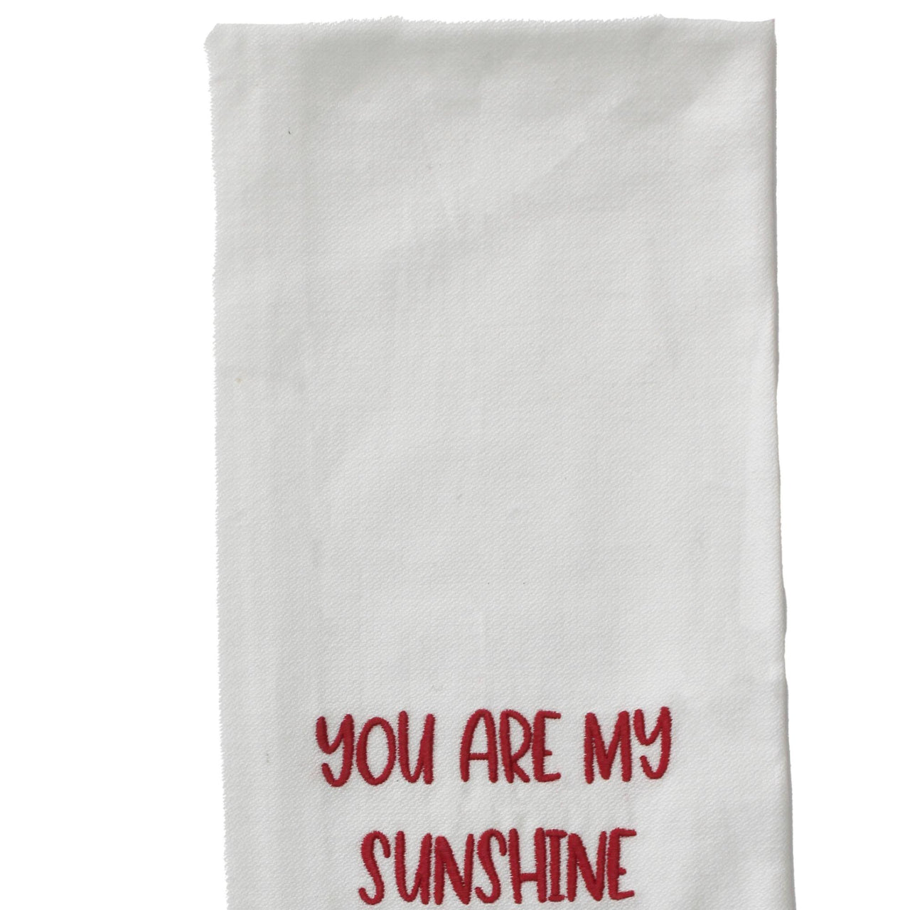 Red You are my Sunshine Towel ET000021
