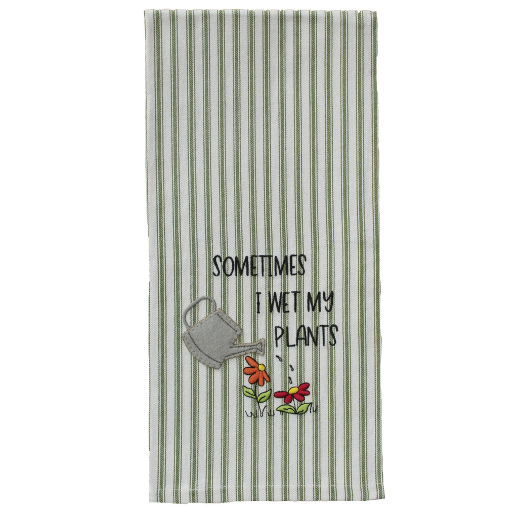 Sometimes Wet Plants towel - Interiors by Elizabeth