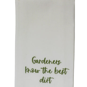 Grn Gardeners Know Best Towel  Set of 2 ET000027