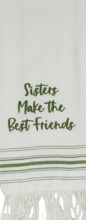 Grn Sisters Make Best Friends Towel - Interiors by Elizabeth