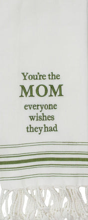 Grn You're the Mom Towel - Interiors by Elizabeth