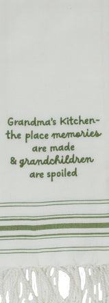 Grn Grandma's Kitchen Towel - Interiors by Elizabeth