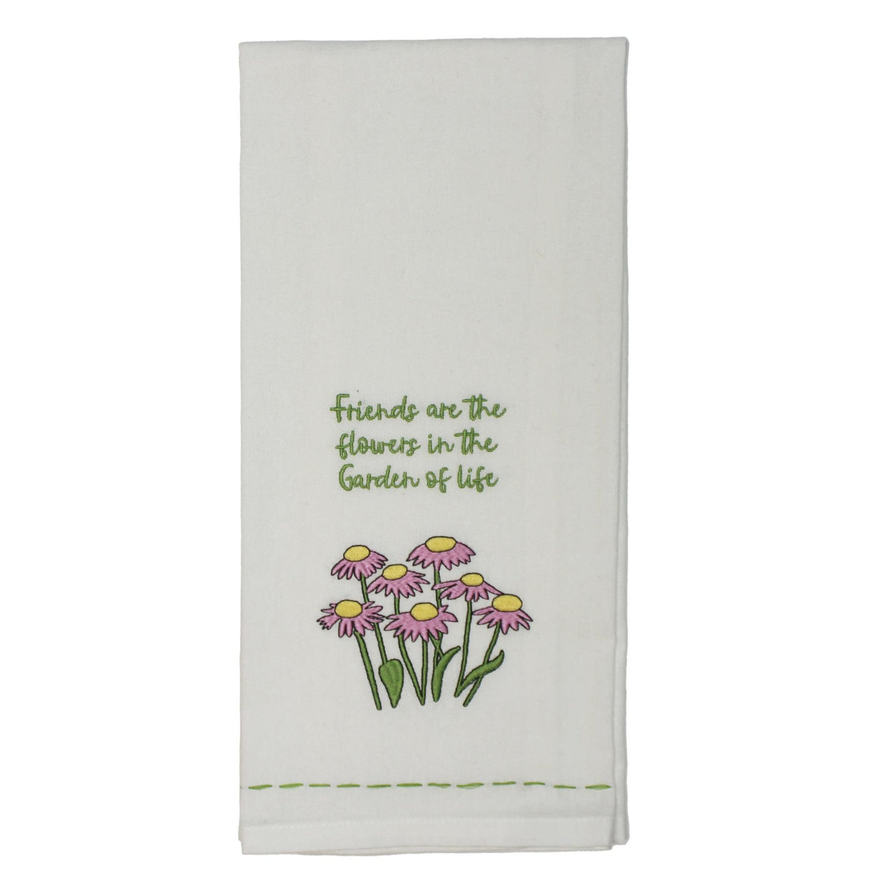 Friends are Flowers Towel - Interiors by Elizabeth