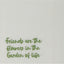 Friends are Flowers Towel ET000032