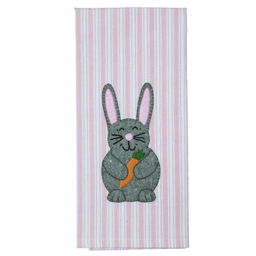 Happy Bunny Towel - Interiors by Elizabeth