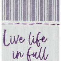 Thumbnail for Live Life in Full Bloom Towel ET000043