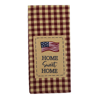 Thumbnail for Home Sweet Home Flag Towel - Interiors by Elizabeth