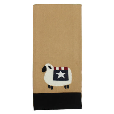 Liberty Sheep Towel - Interiors by Elizabeth