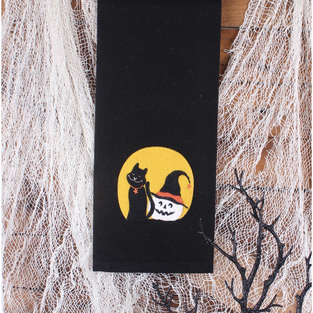 F Moonlit Night Towel - Interiors by Elizabeth
