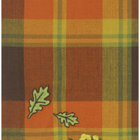 Thumbnail for F Autumn Plaid Mums Towel ET336020