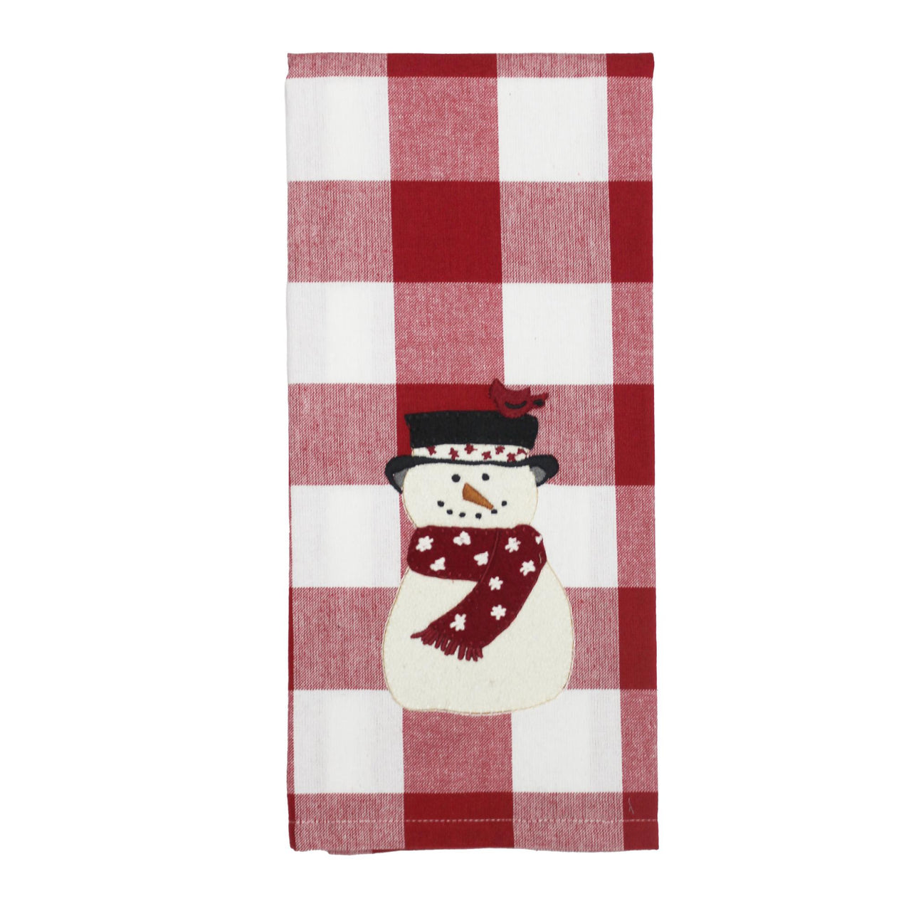 C Snow Friends Cardinal Towel - Interiors by Elizabeth