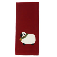 Thumbnail for C Christmas Sheep Towel - Interiors by Elizabeth