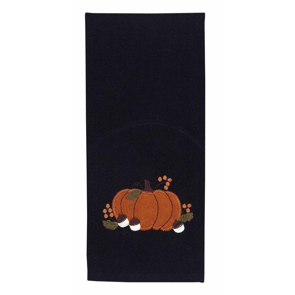Fall Pumpkin And Acorn Towel - Set of Two - Interiors by Elizabeth