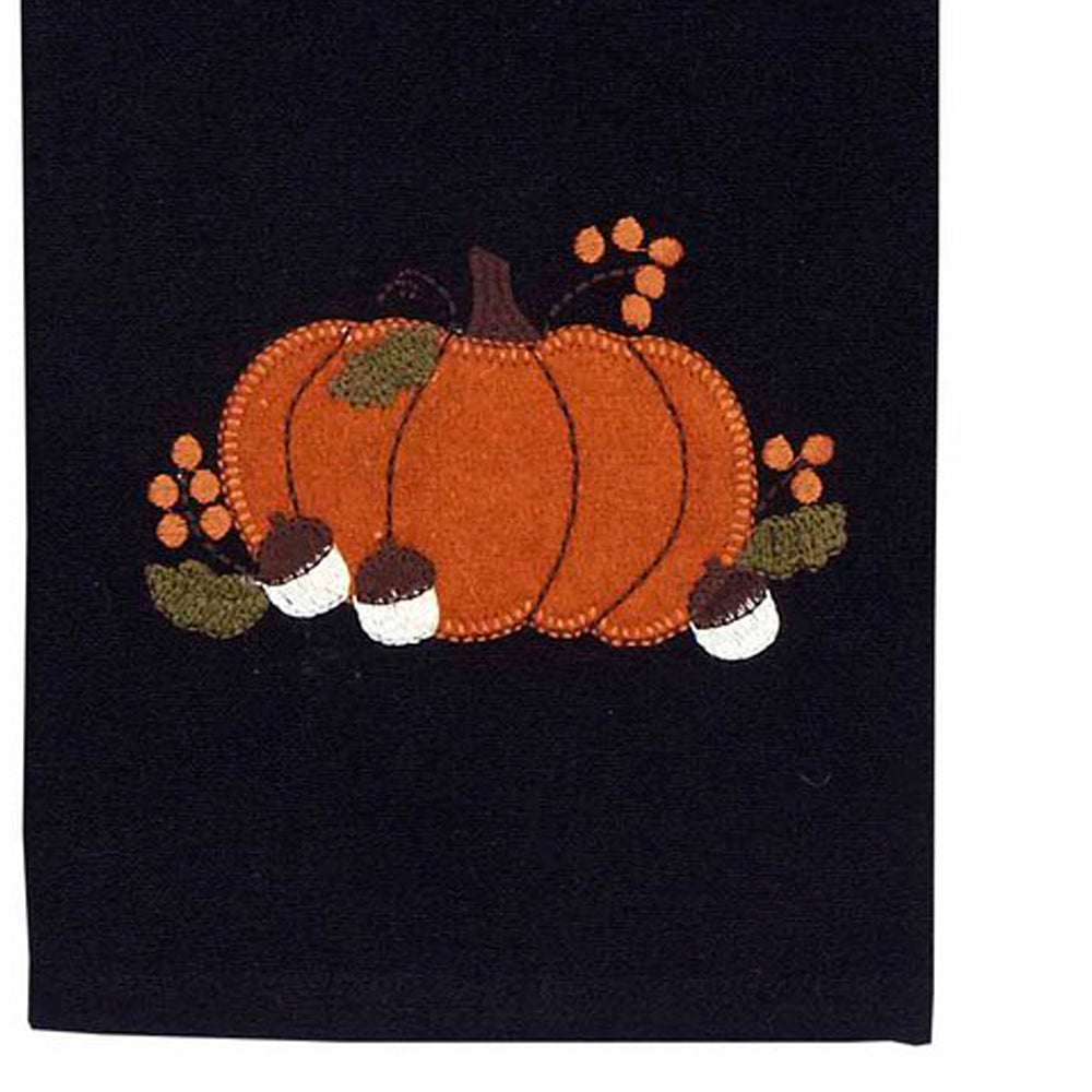 Fall Pumpkin And Acorn Towel Set Of Two ETAR0060