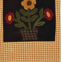 Thumbnail for Black Mustard Blooms Towel Set Of Two - Interiors by Elizabeth