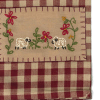 Thumbnail for Barn Red Nutmeg 2 Sheep Towel Set Of Two - Interiors by Elizabeth