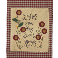 Thumbnail for Smiles are the Souls Kisses Towel Set of two