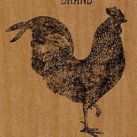 Thumbnail for Tea Dyed Rooster Brand Towel Set Of Two - Interiors by Elizabeth