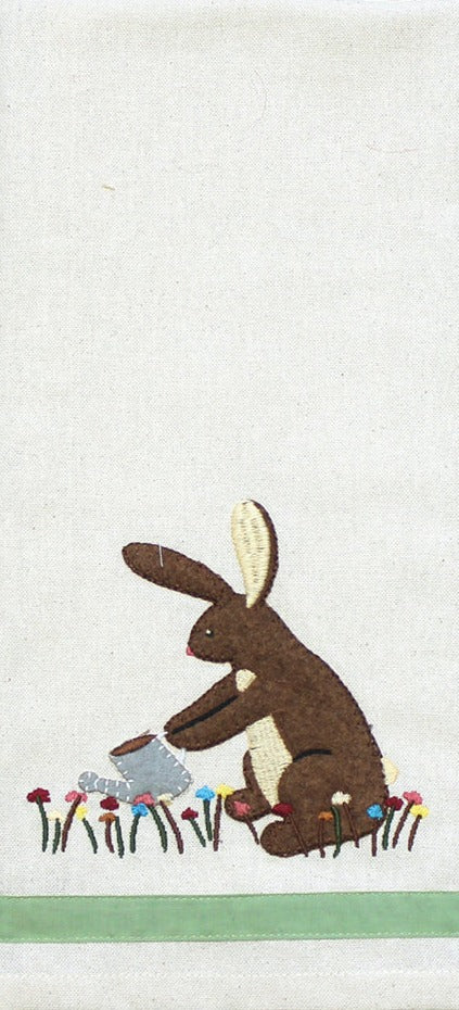 Bunny Gardener Towel Towel - Interiors by Elizabeth