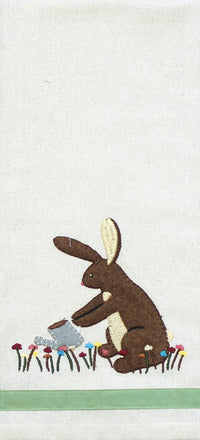Thumbnail for Bunny Gardener Towel Towel - Interiors by Elizabeth