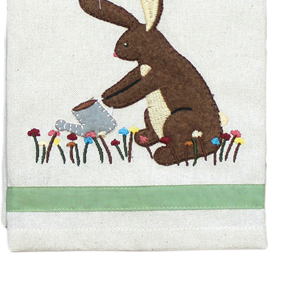 Bunny Gardener Towel Set of two