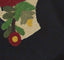 Bird in Basket Black Towel ETGP1012