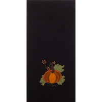 Thumbnail for Pick A Pumpkin Towel Black - Set of Two - Interiors by Elizabeth