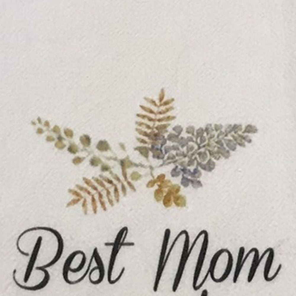 Best Mom Ever 18" X 28" White Set Of 2
