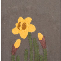 Thumbnail for Grey Daffodil Towel Set of two