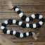 Buffalo Check Felt Garland Garland - Interiors by Elizabeth