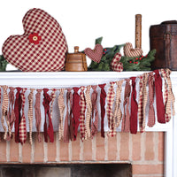 Thumbnail for Red Fabric Ties Garland Garland