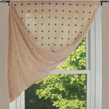 Heirloom Star Nutmeg Panel  - Interiors by Elizabeth