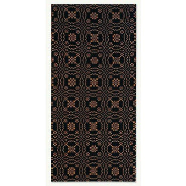 Black - Mustard Lover’???s Knot Jacquard Towel - Set of Six - Interiors by Elizabeth