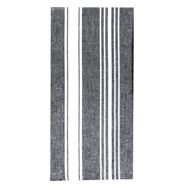 Flour Sack Black  Towel - Interiors by Elizabeth