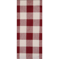 Thumbnail for Barn Red-Buttermilk Buffalo Check Towel - Set of Six - Interiors by Elizabeth