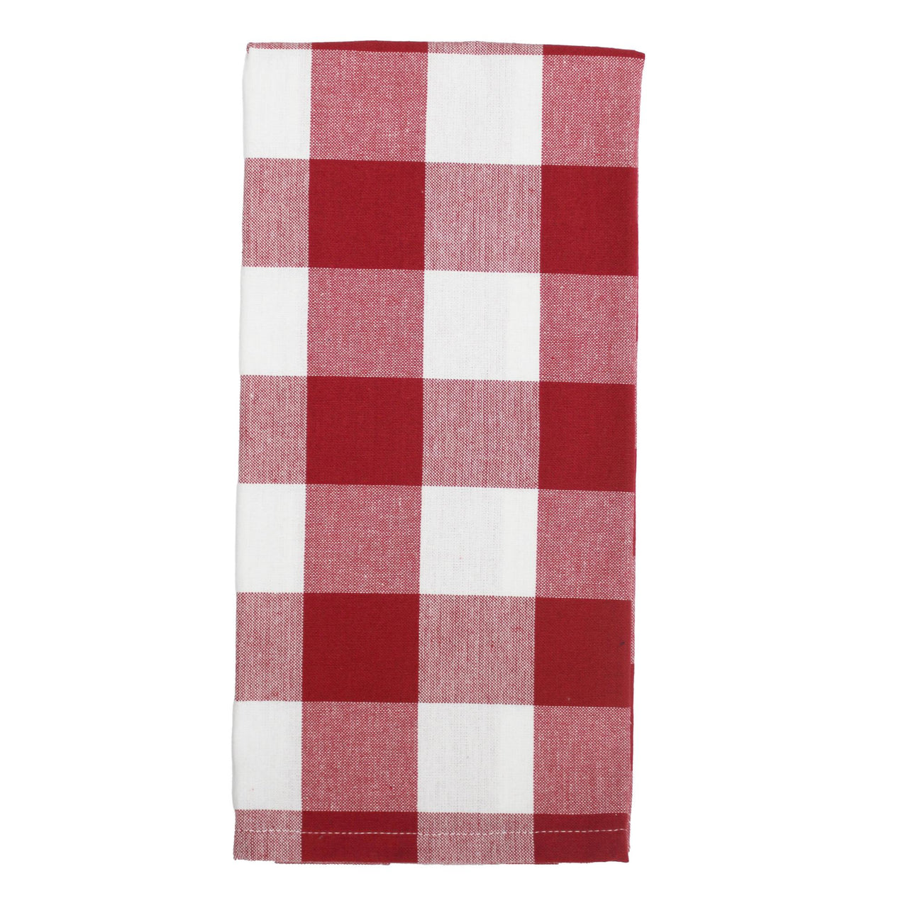 Buffalo Check Crimson Red Kitchen Towel - Interiors by Elizabeth