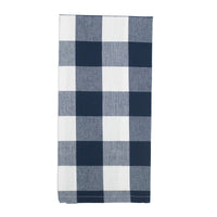 Thumbnail for Buffalo Check Navy Blue Kitchen Towel - Interiors by Elizabeth