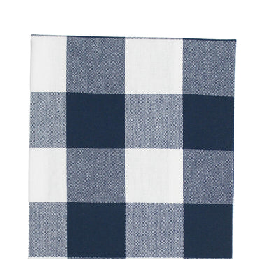 Buffalo Check Navy Blue Kitchen Towel  Set of 6 KT511014